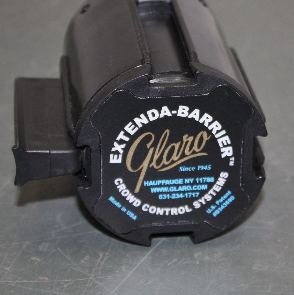 Glaro Repacement Retractable Belt Barrier Head 152, 2" x 12ft, Solid Orange