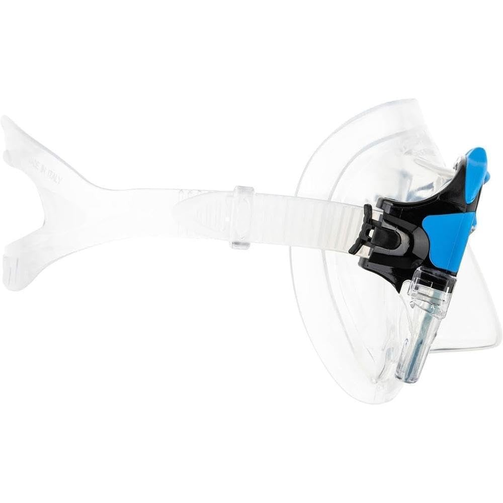 Cressi Matrix 2-Lens Masks, Clear/Blue