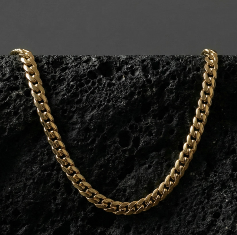 Heavy Men's 14k Gold Stamped Miami Cuban Link Bracelet 8" Inches 5MM