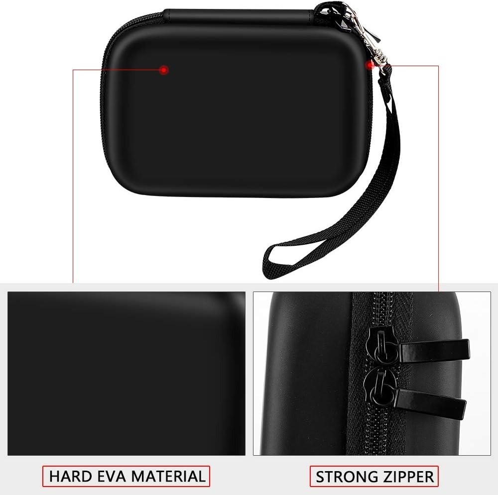 Stylish Black PU Leather Microscope Holder for Carson Models - Organize Easily