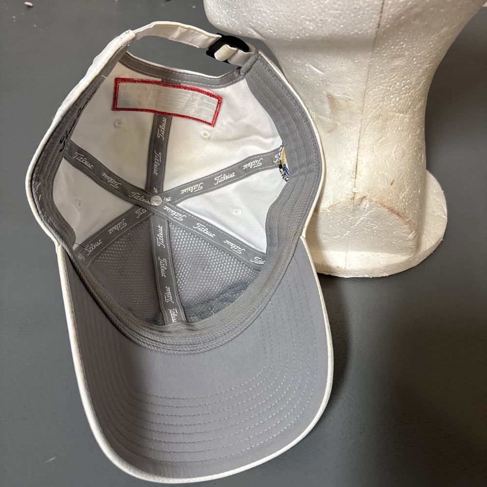 Titleist Pro V1 FJ Adjustable Strapback Diner’s Club Patch White