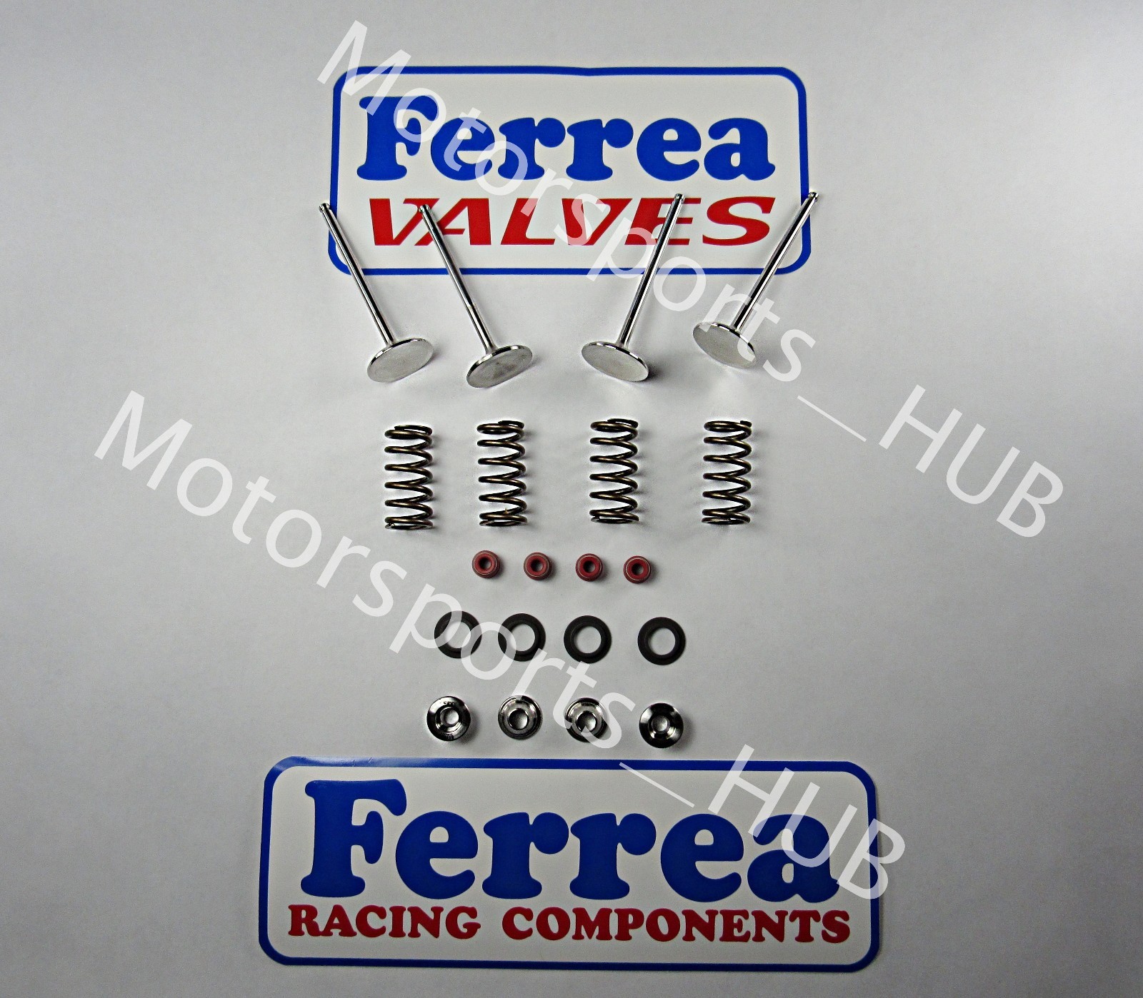 Ferrea +1mm Intake Exhaust Valves Titanium Spring Kit Seal Yamaha Raptor 700