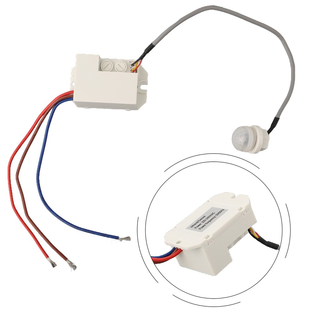 Compact and Lightweight Motion Sensor Switch for Automatic Light Control