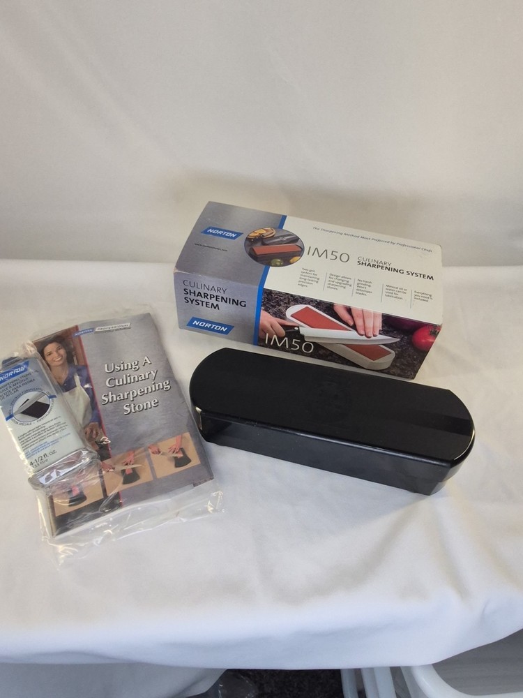 Norton IM50 Culinary Sharpening System NIB