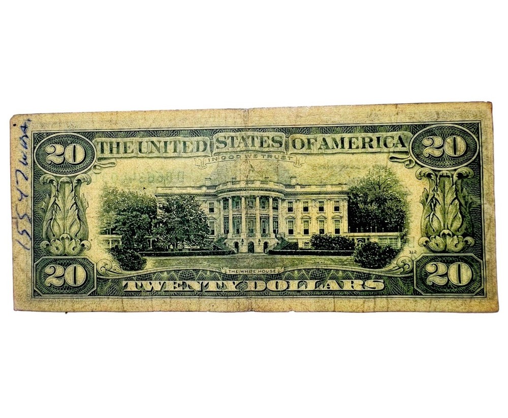 🔄 Rare 1974 $20 Misaligned Serial D86634403C - Offset Print Error! 💵🪙