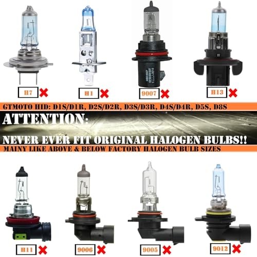 for Dodge Durango Challenger HID Headlights D3S Xenon Bulb 2015 2016 2017 2018