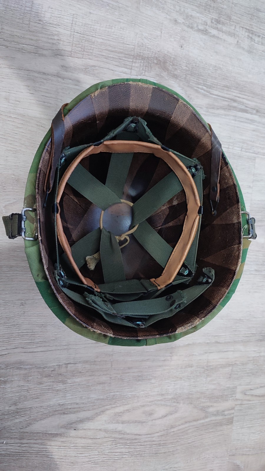 full original M1 Helmet 1951 type USMC US Army Vietnam