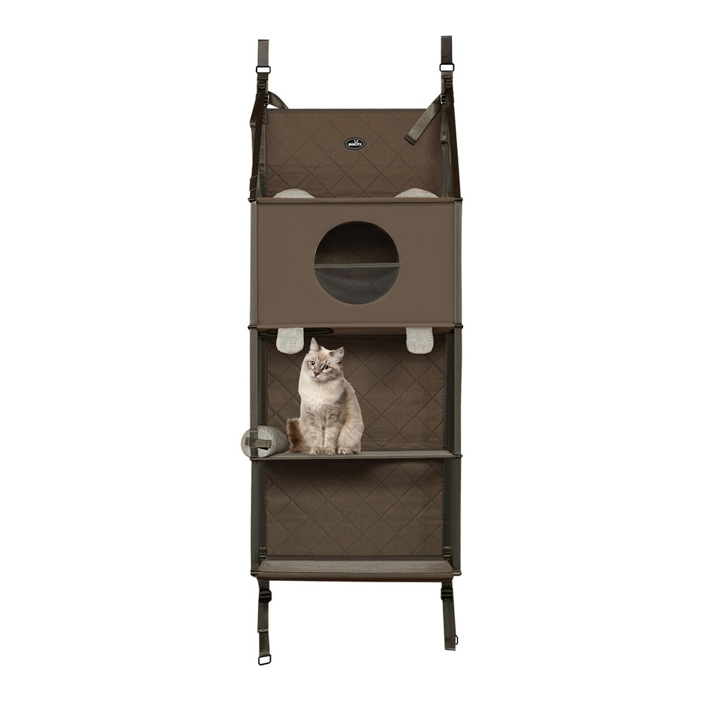Flexible Adjustable Cat Tree, Door-mounted Cat Climbing Frame, Hanging Cat Tree