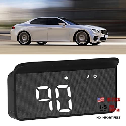 Windshield Screen Projector with GPS Speedometer, Realtime Data Display,
