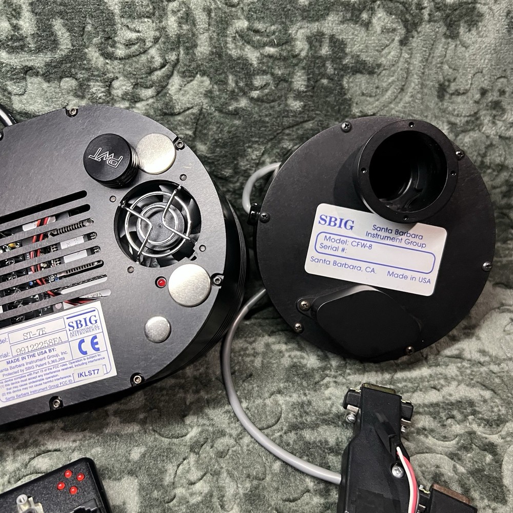 Sbig ST-7E Asteonomy Camera w/ CFW-8 Filter Wheel UNTESTED
