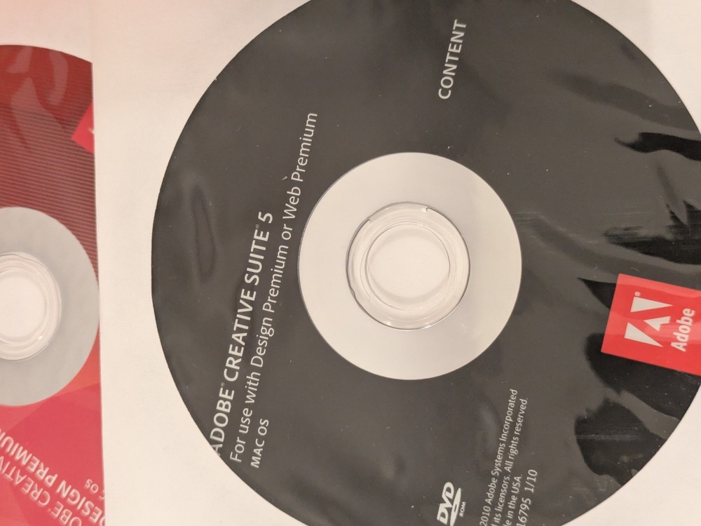 Adobe Creative Suite 5 CS5 Design Premium For MAC OS Full Retail DVD Version