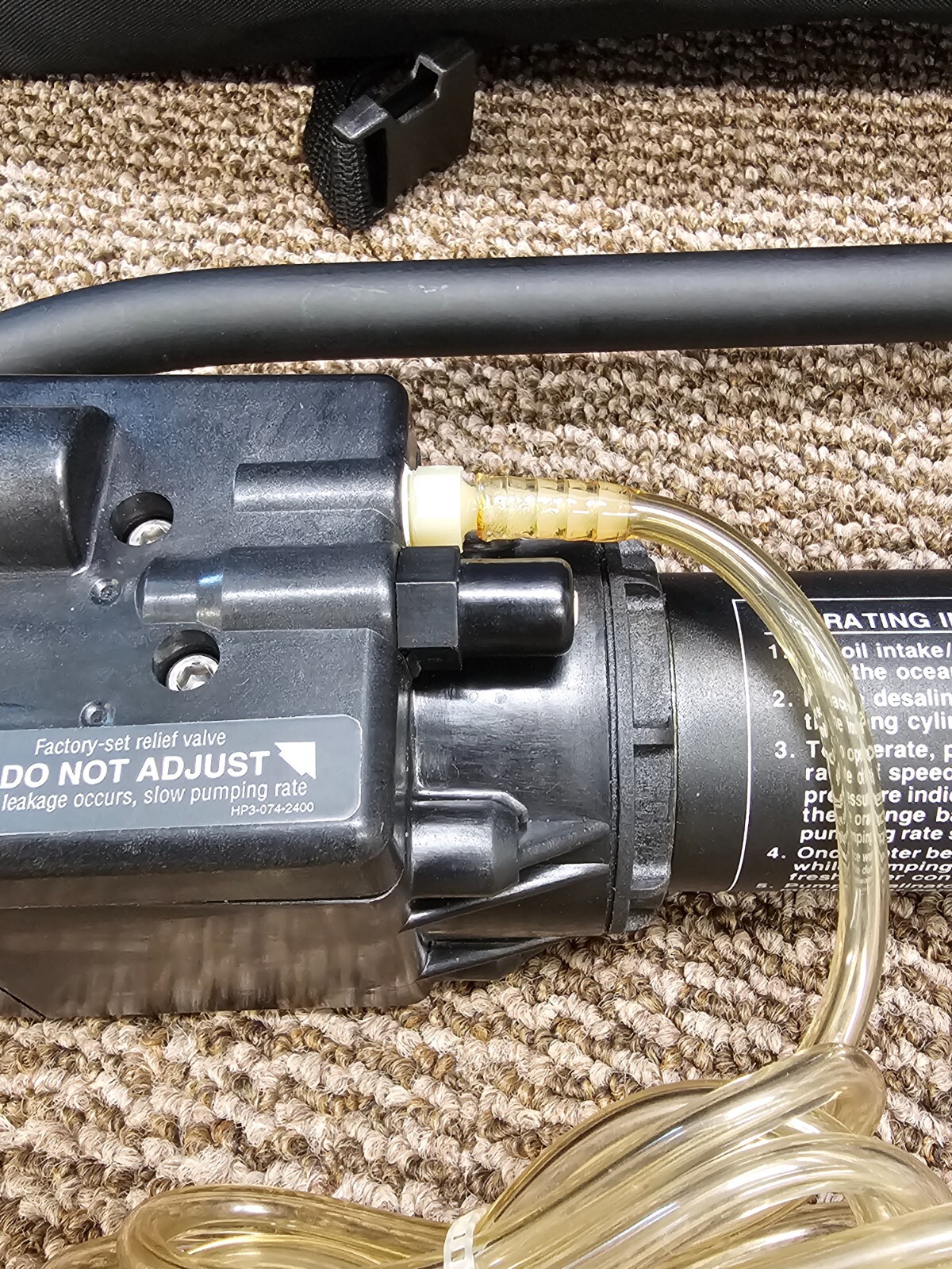 Katadyn Recovery Pur Survivor 35 Watermaker Reverse Osmosis Desalinator