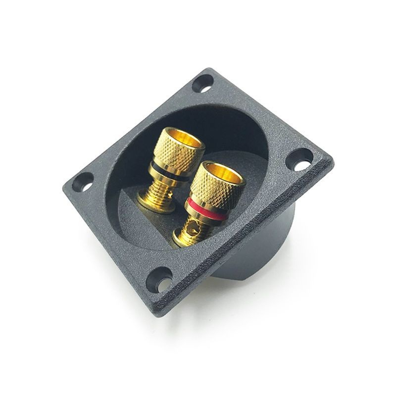 Metal Junction Clip Square Junction Box Banana Socketing Speaker Terminals