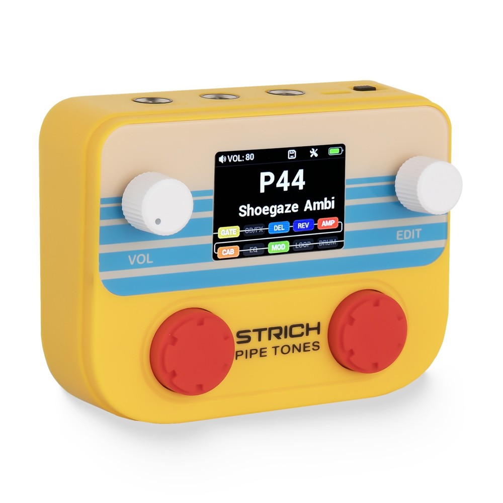 STRICH Pipe Tones Pocket Multi-Effects USB Audio Interface Wireless Control