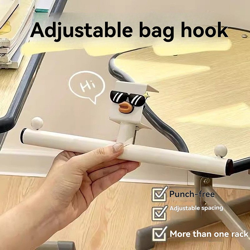 For Desk Edge | Classroom Desk Storage Rack | Desk Hook Backpack Hook