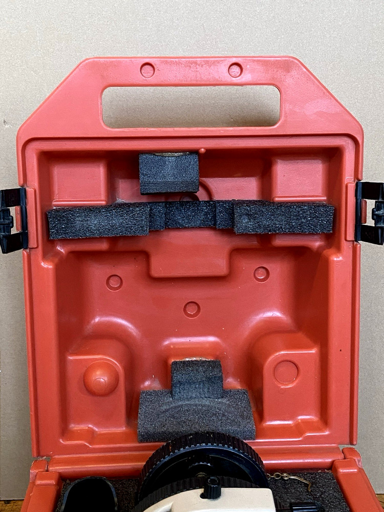 David White Realist LT8-300 Transit Level Survey Optical Tool with Case