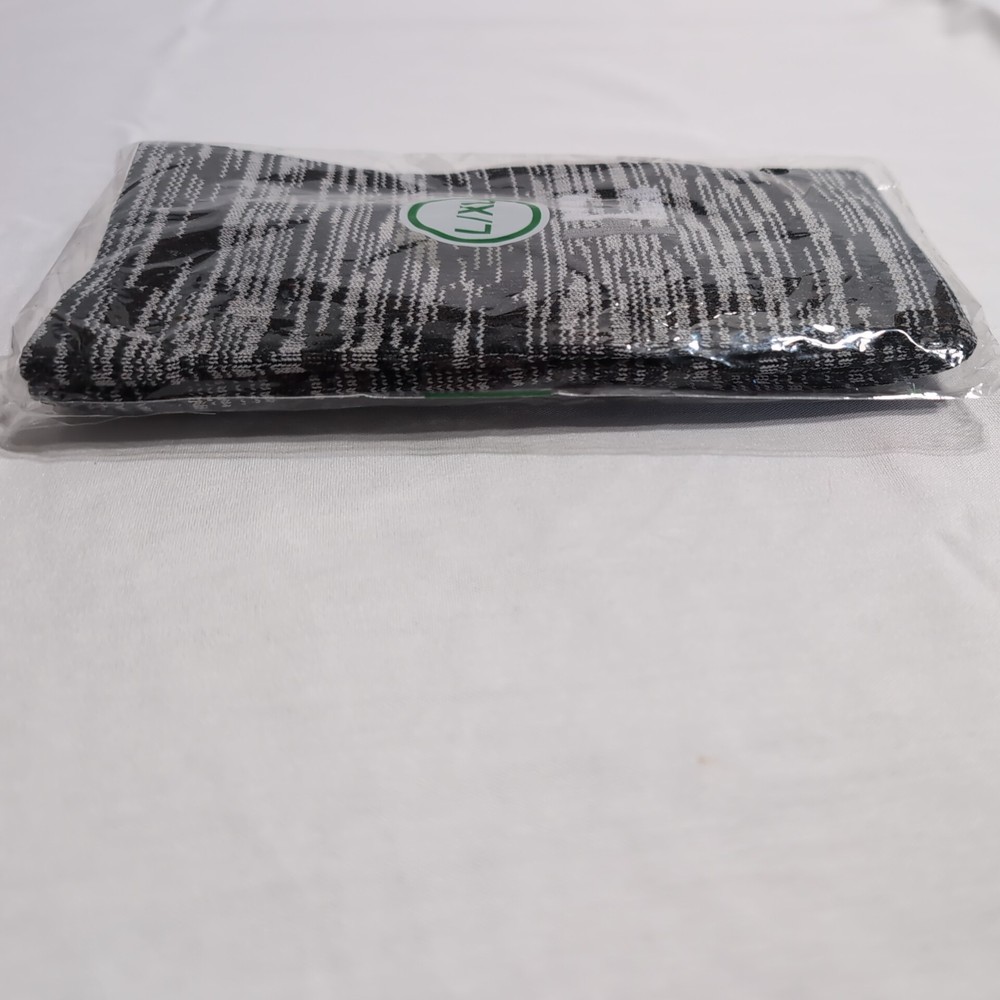 Compression socks, One Pair, Black/White, L/XL