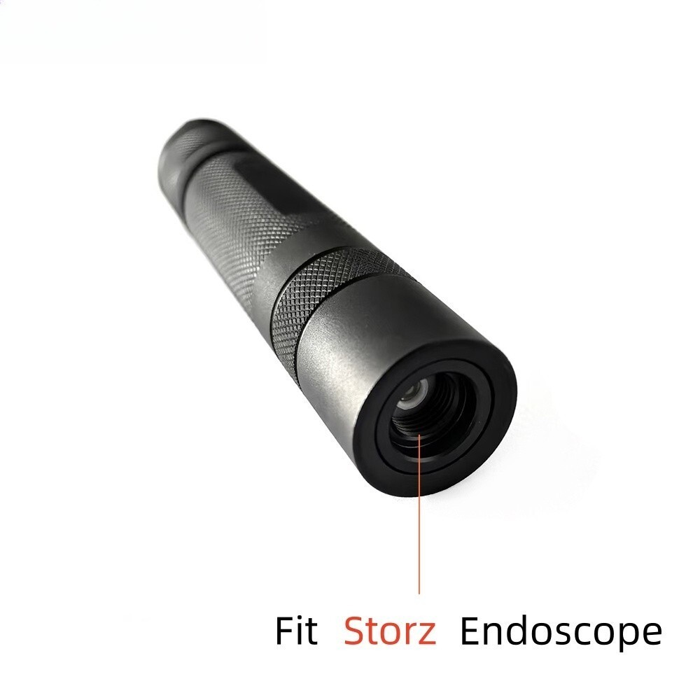 Mini Portable Handheld Endoscope LED Light Source Rechargeable Waterproof ENT