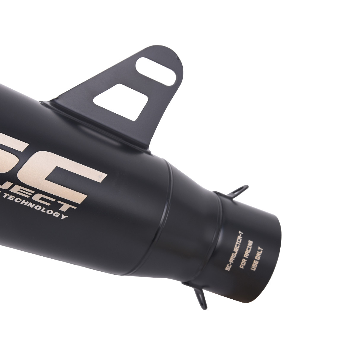 Black Full Exhaust System Header Pipe Muffler For Yamaha MT-07 Tracer7 2025-2026