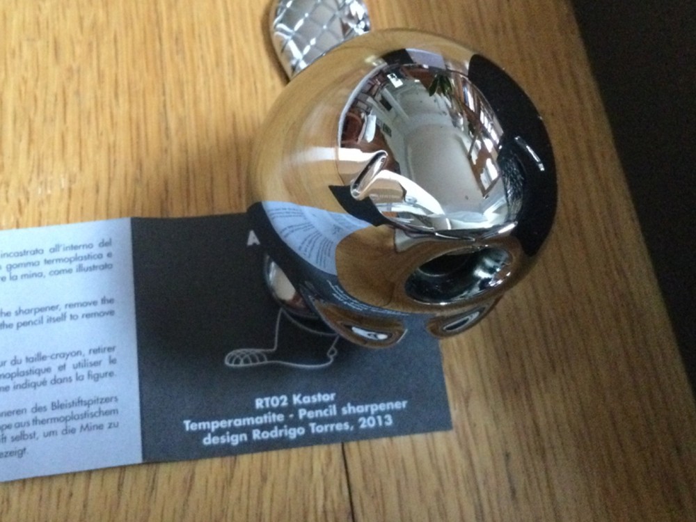 Alessi Rt02 kastor temperamatite pencil sharpener
