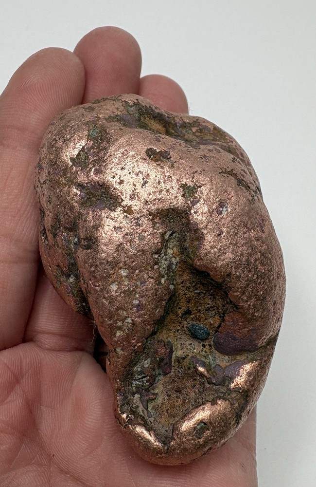 Pure Native Michigan Glacial Float Copper Specimen Lake Superior Keweenaw