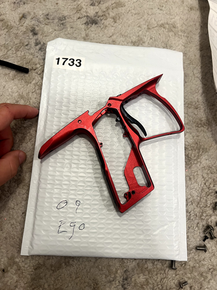 Ego 09 Red Paintball Frame