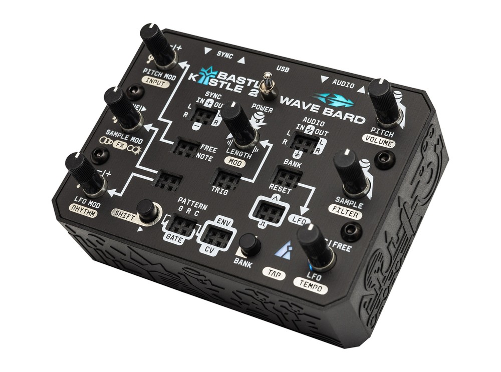 BASTL Instruments Kastle 2 Wave Bard Experimental SAMPLER NEW PERFECT CIRCUIT