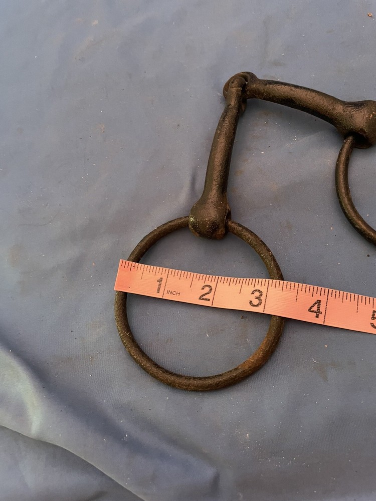 Vintage O-Ring Draft Horse Bit !