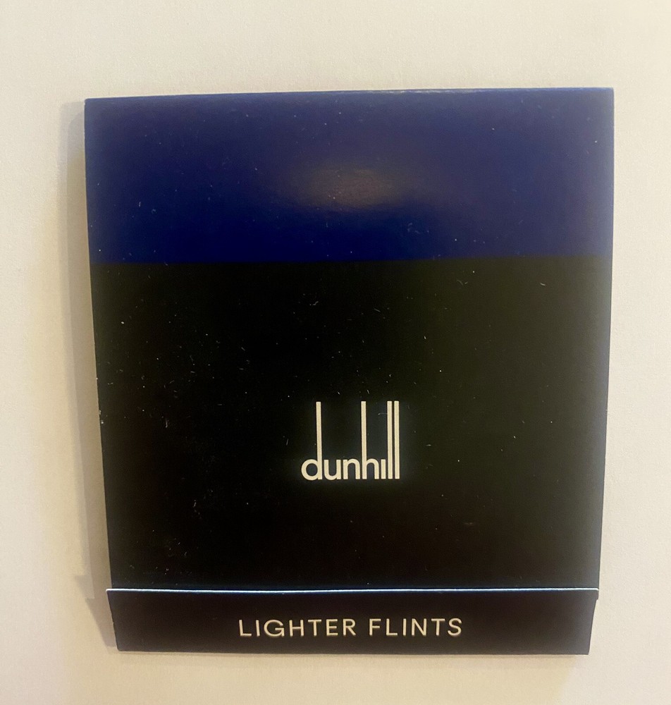Dunhill BLUE Flints For UNIQUE Lighters, Package 9 NEW Flints