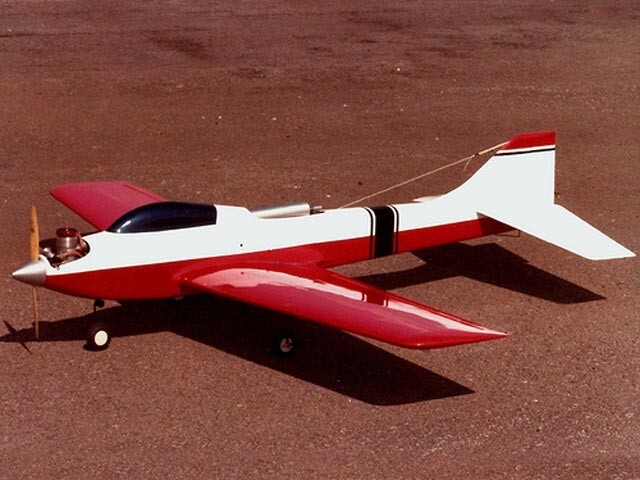 Bootlegger Pattern Plane 64" Wingspan RC Model Airplane Printed Plans &Templates