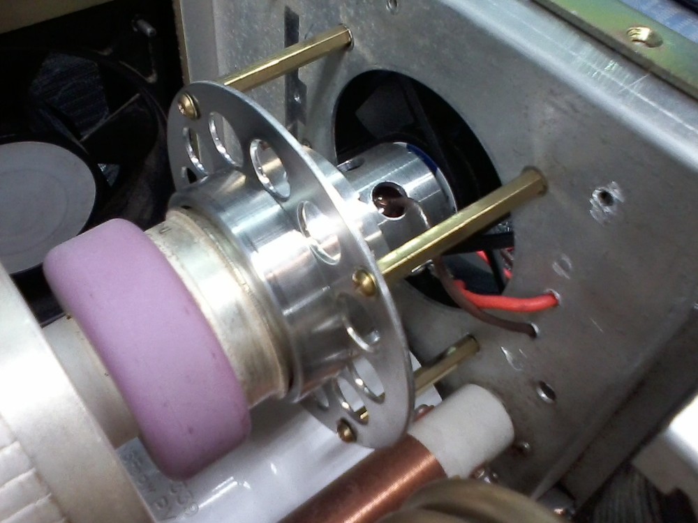 Tube socket,fan,chimney for GI-46b Heathkit SB-220 Kenwood TL-922 KK4NOZ 3-500z