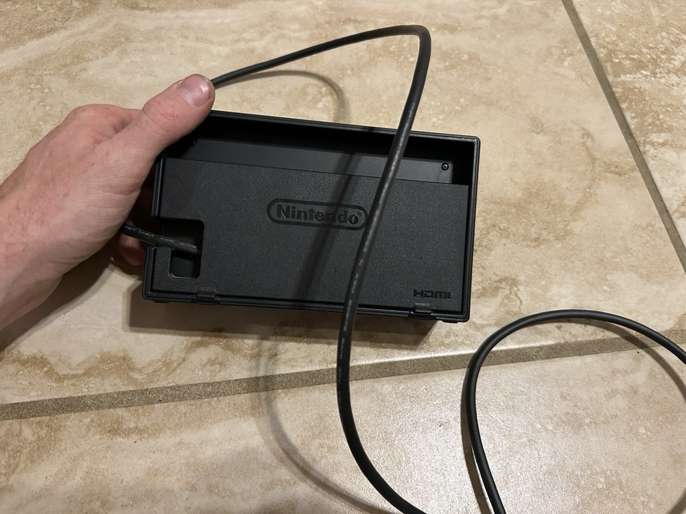 Nintendo Switch Dock - Black (HAC-007) (Dock Only) W HDMI Cable