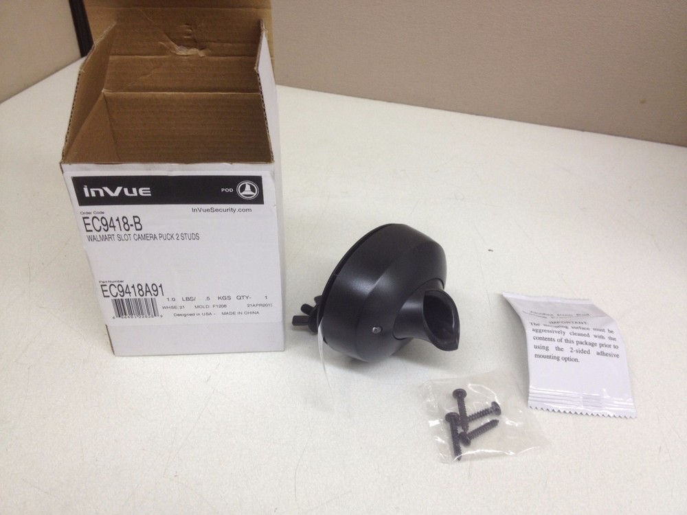 NEW InVue EC9418-B Camera Puck 2 Studs Security Device EC9418A91