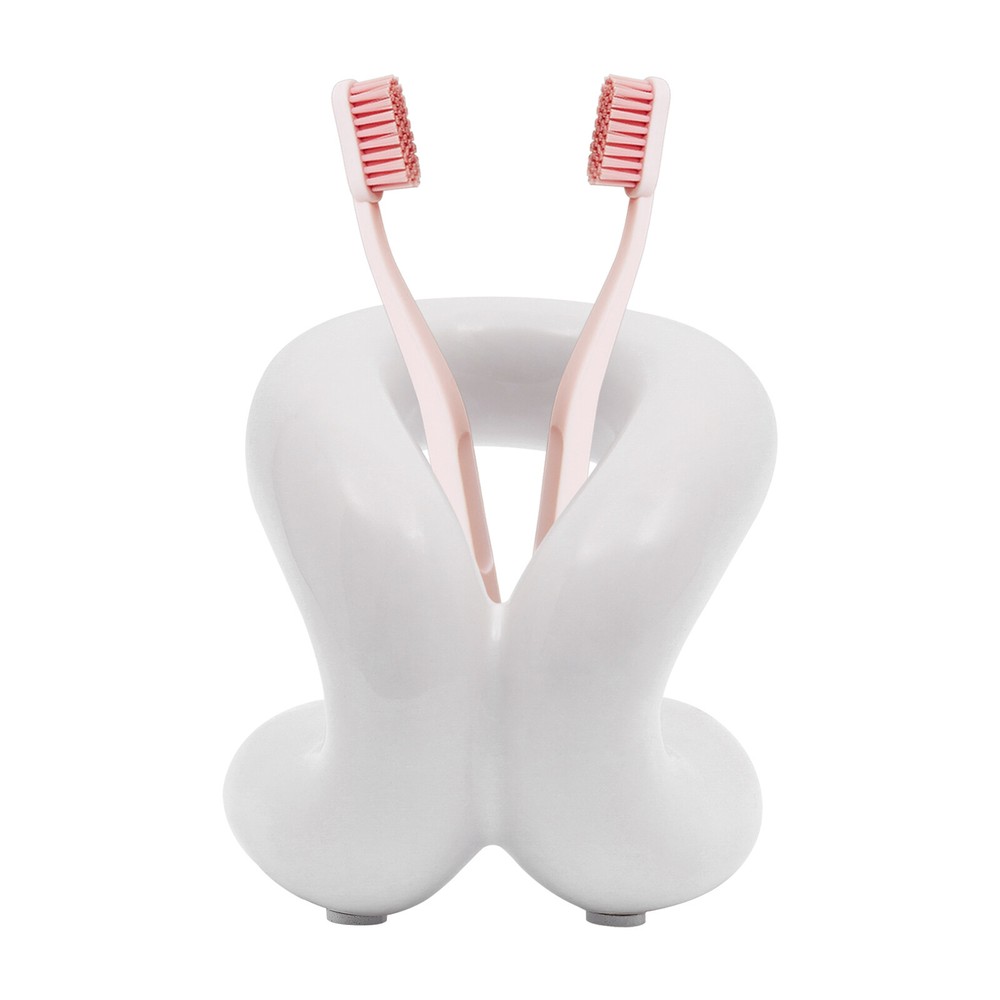Multi-Color Ceramic Holder Stand for Toothbrushes and Makeup Brushes