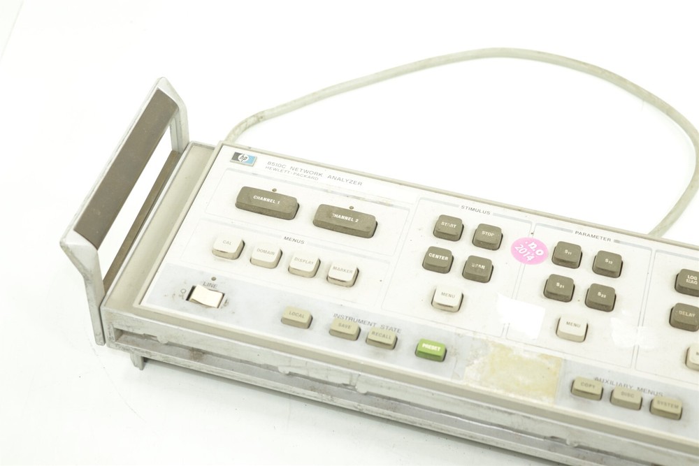 HP Agilent 8510C Network Analyzer Front Panel 85102-60029 Interface