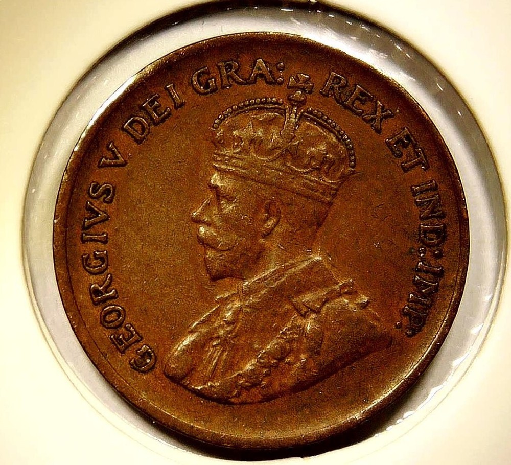 1932 Canada Small Cent King George V
