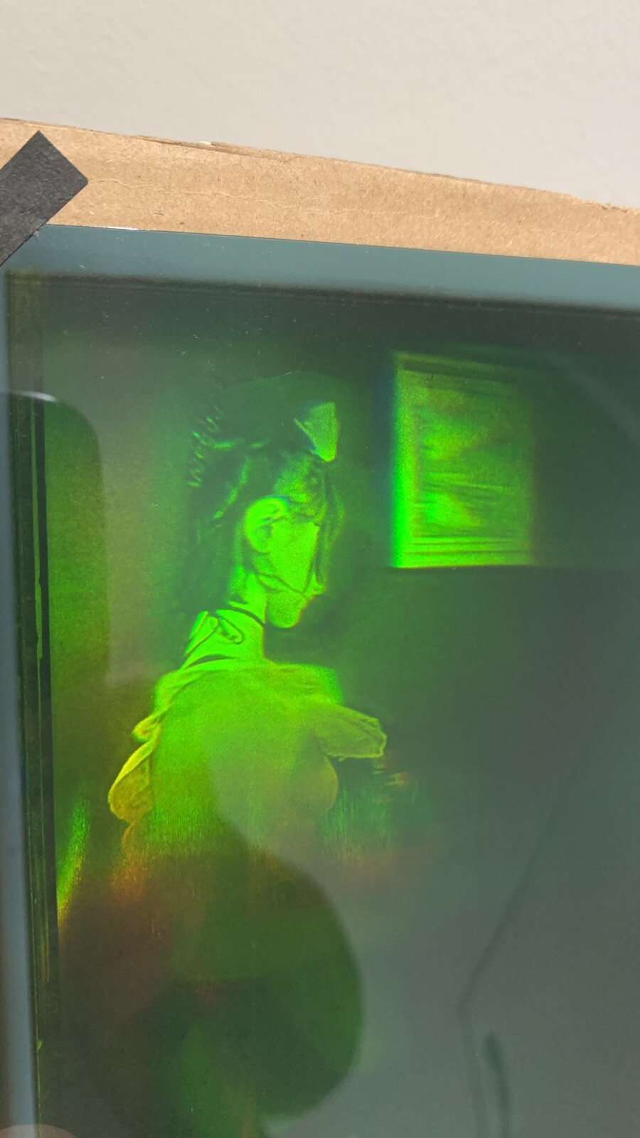 True 3D laser hologram. Casino Royale. Motion hologram