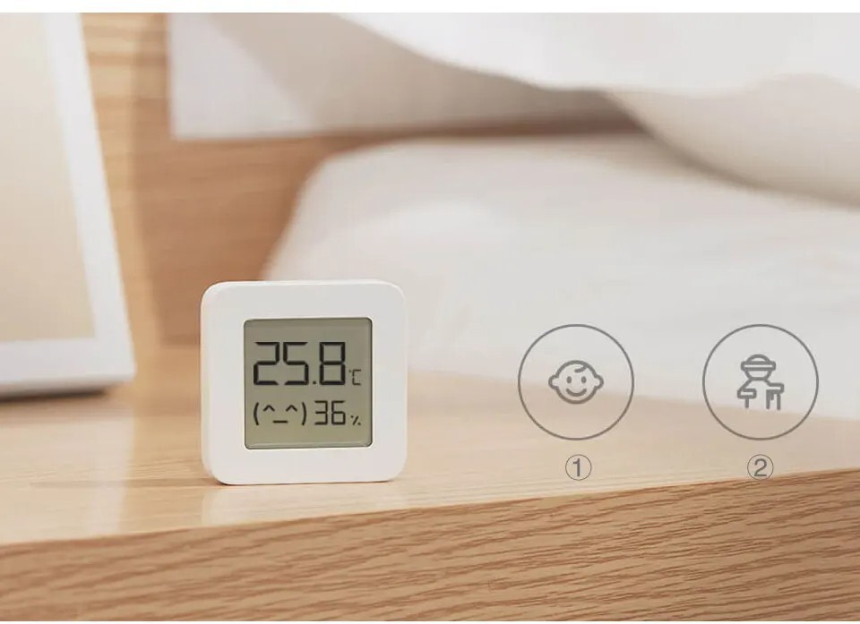 Xiaomi LCD Thermometer 2 Mijia Hygrometer Bluetooth Humidity Smart Sensor