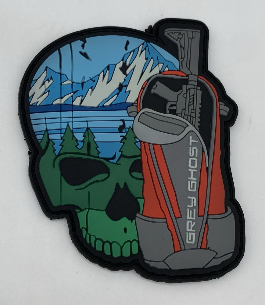 SHOT 💥 Show 2025 Grey Ghost Precision “Outdoors" Patch, Hook & Loop, NEW!