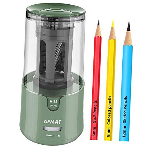 Electric Pencil Sharpener, Green
