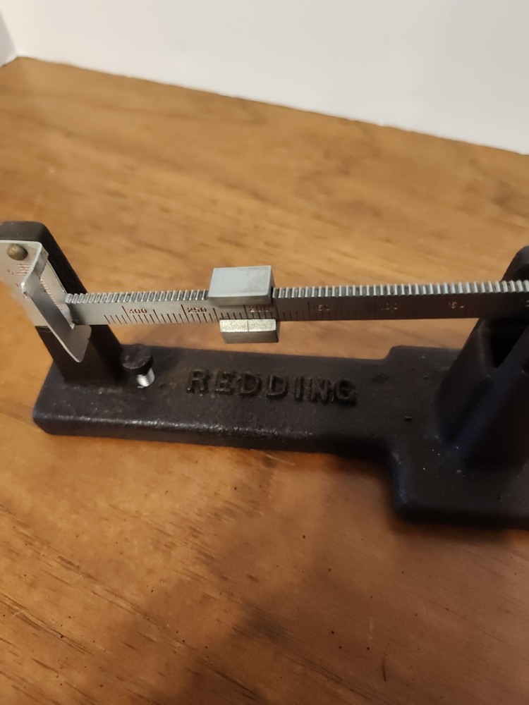 Vintage Redding Powder Balance Beam Scale Reloading Tool