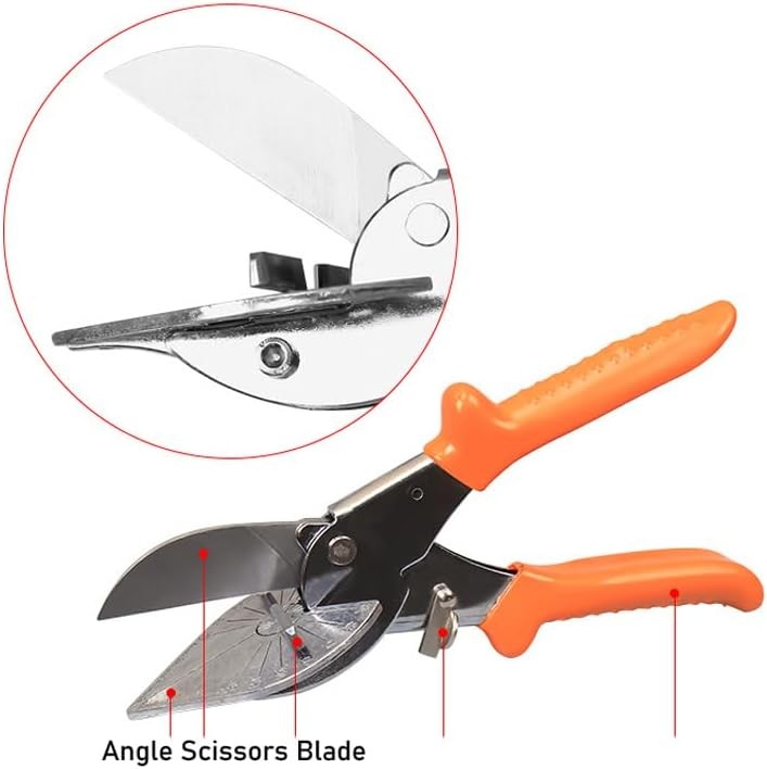 3 Pack Multi Angle Miter Shear Cutter Blade Replacement Universal Trunking...