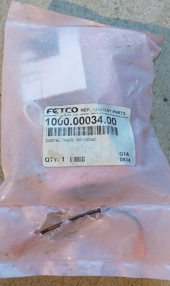 Digital Timer 100-120VAC Fetco NOS