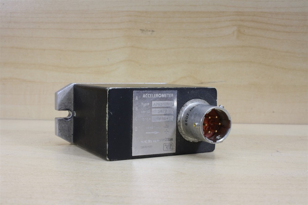 Schaevitz Aircraft Accelerometer A263-0107 (Made in England)