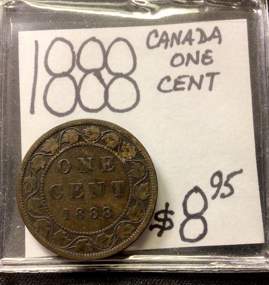 1888 Canada One Cent! ENN Coins