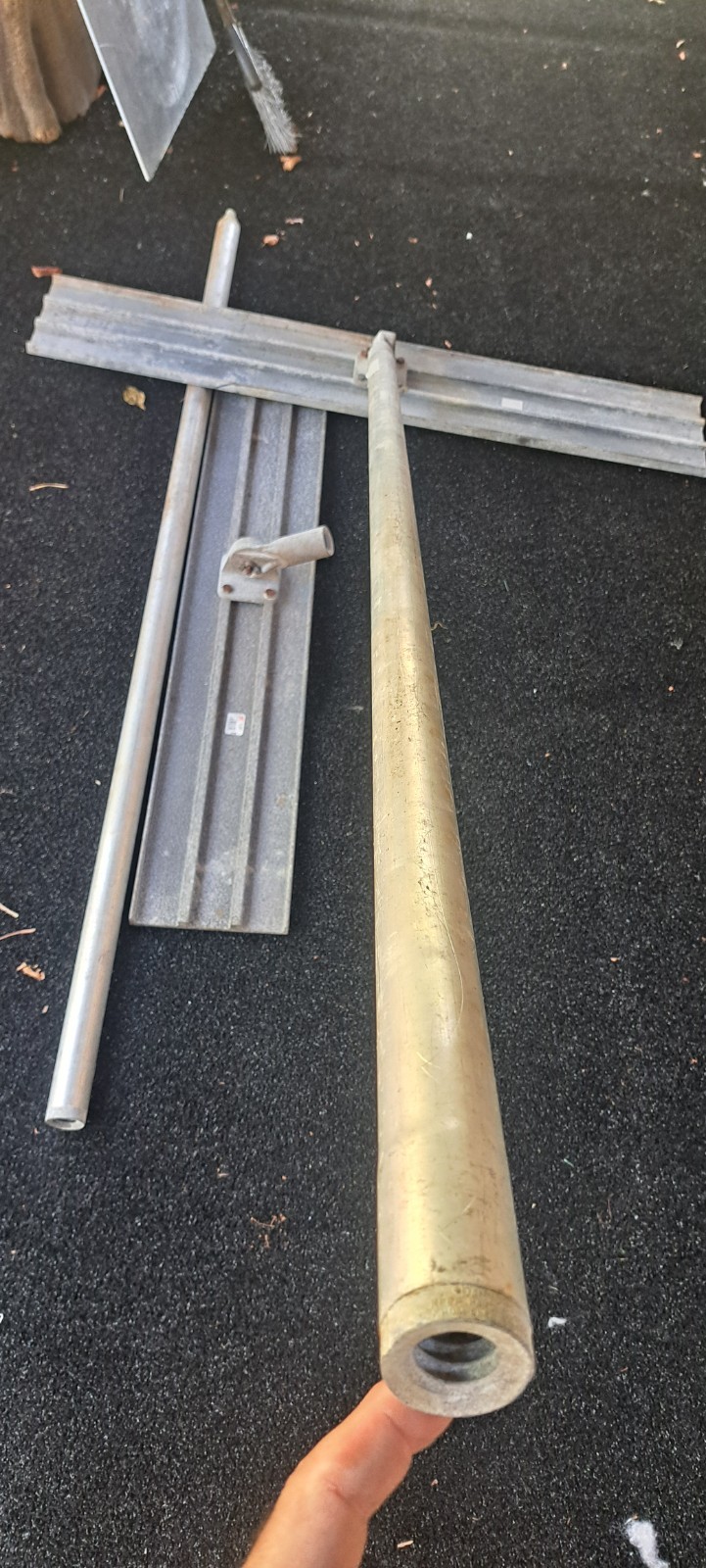 Bull Float 48"x8" Concrete Kit Aluminum Magnesium Alloy