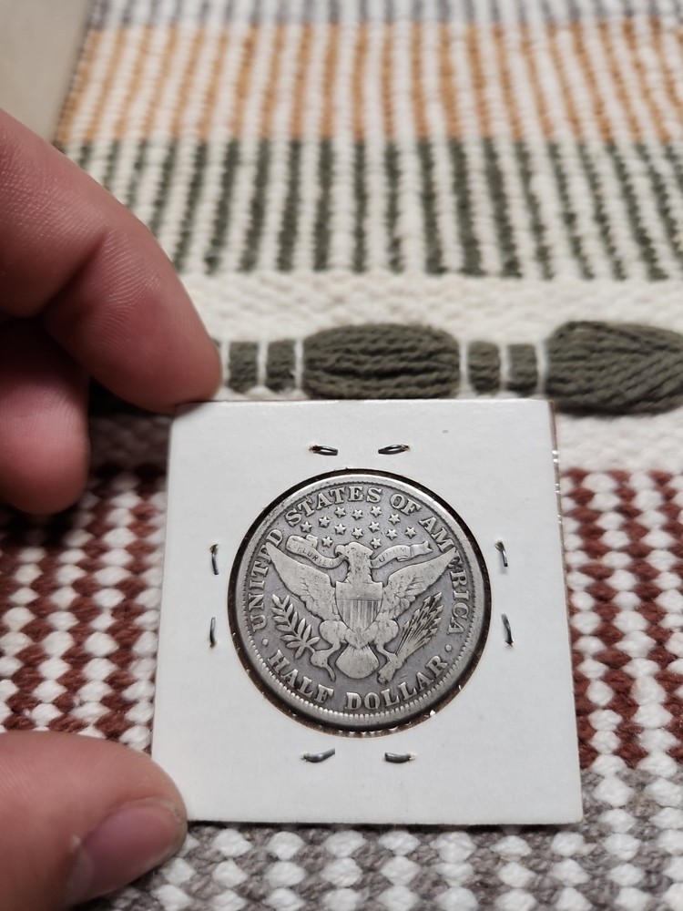 1900 **P** BARBER SILVER HALF DOLLAR