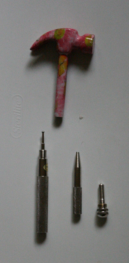 Craft Nesting Tool Hammer Stylus Setter Card Making Scrapbook Embossing EUC