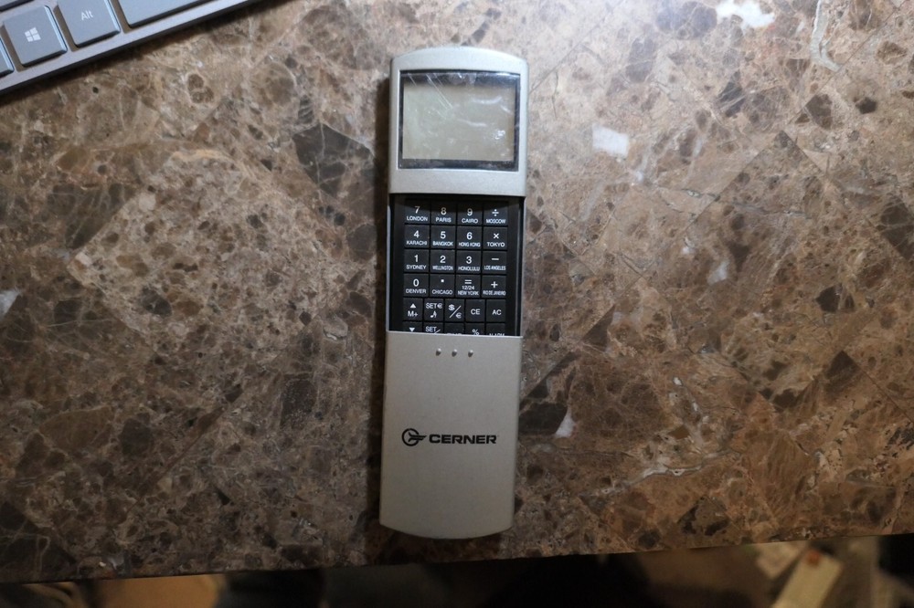 Cerner Clock/Calculator PGTI Rare!!!!