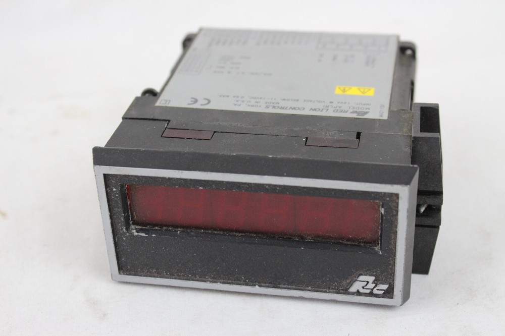 Red Loin APLRI Process Control Meter Tachometer Totalizer Made  USA Electronics